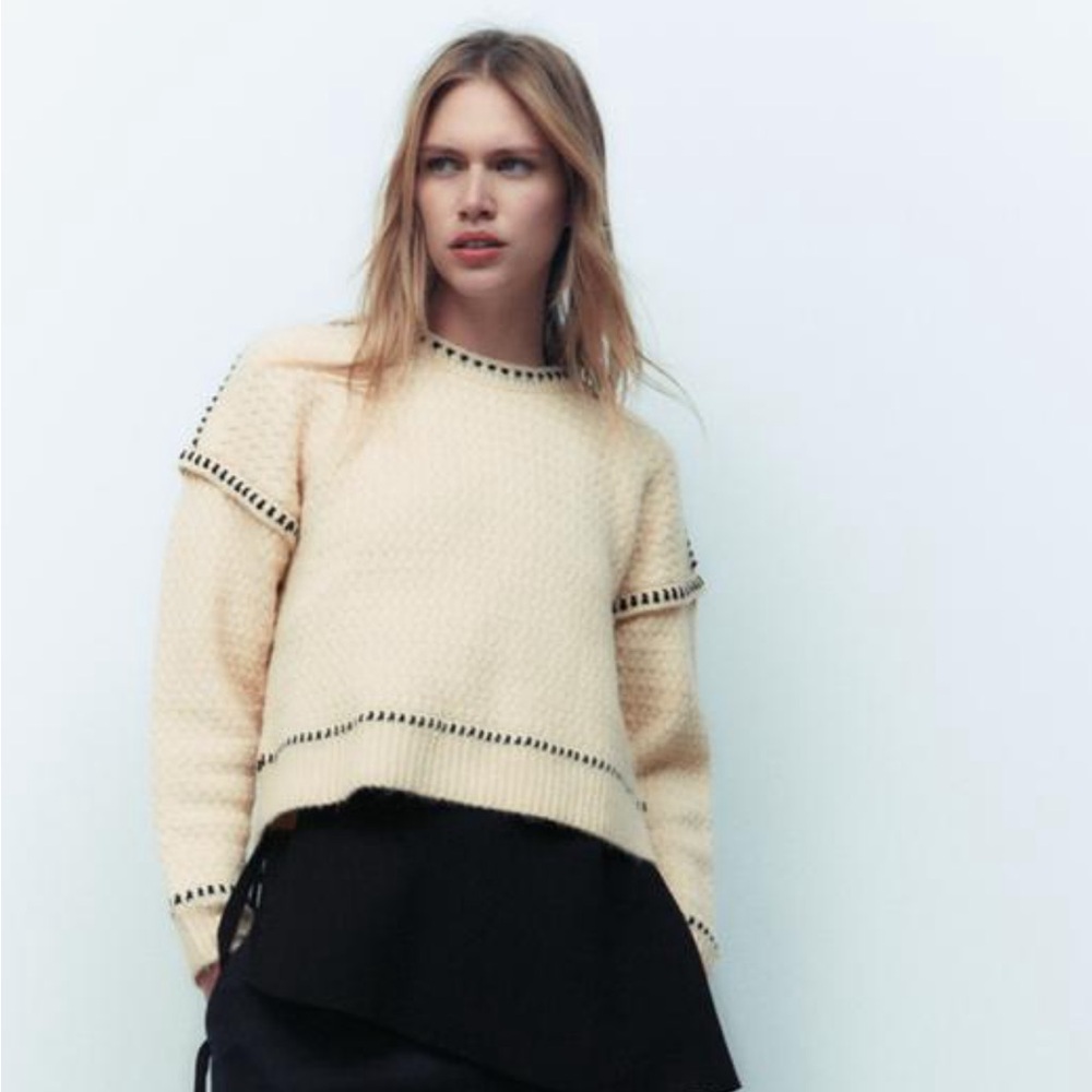 Zara like new knit sweater